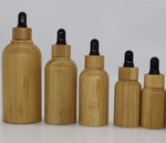 30ml 50ml Glass Bottle Essential Oil Dropper Bottle With Bamboo