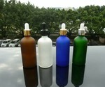 15ml 30ml Glass Cosmetic Bottles Frosted Essential Oil Bottle