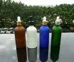 15ml 30ml Glass Cosmetic Bottles Frosted Essential Oil Bottle