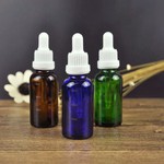 Wholesales Colored Glass Cosmetic Bottles Essential Oil Bottle