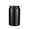3.5 5 18 60 100 150 260 200 Ml Black Glass Hemp Flower Glass Jar With Screw Top Cap
