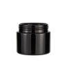 3.5 5 18 60 100 150 260 200 Ml Black Glass Hemp Flower Glass Jar With Screw Top Cap