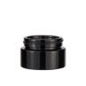3.5 5 18 60 100 150 260 200 Ml Black Glass Hemp Flower Glass Jar With Screw Top Cap