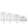 3 Oz Clear Child Resistant Lid Glass Jars
