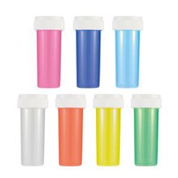 30 Dram Translucent Child Resistant Reversible Cap Plastic Container Vials