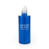 40ml 50ml Blue Cosmetic Lotion Spray Pump Glass Bottle With Silver Cap