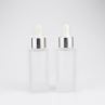 30ml 50ml 60ml 100ml Flat Shoulder Coemtic Serum Dropper Bottle