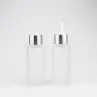 30ml 50ml 60ml 100ml Flat Shoulder Coemtic Serum Dropper Bottle