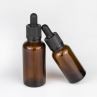 30ml Amber Round Glass Dropper Bottles With Child Proof Cap