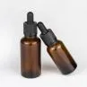 30ml Amber Round Glass Dropper Bottles With Child Proof Cap