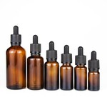 30ml Amber Round Glass Dropper Bottles With Child Proof Cap