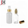 30ml Clear Perfume Boston Round Glass Bottle With Atomizer Pump