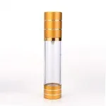 30ml Gold Airless Pump Cosmetic Bottle