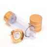 30ml Gold Airless Pump Cosmetic Bottle