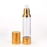 30ml Gold Airless Pump Cosmetic Bottle