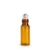 3g 4g 5g 8g Empty Cylinder Brown Metal Eye Essential Oil Roller Bottle With Stainless Caps