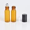 3g 4g 5g 8g Empty Cylinder Brown Metal Eye Essential Oil Roller Bottle With Stainless Caps