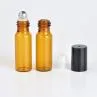 3g 4g 5g 8g Empty Cylinder Brown Metal Eye Essential Oil Roller Bottle With Stainless Caps