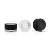 3g 5g 7g Clear Hexagonal Child Resistant Glass Jar