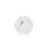 3g 5g 7g Clear Hexagonal Child Resistant Glass Jar