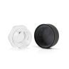 3g 5g 7g Clear Hexagonal Child Resistant Glass Jar