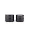 3ml 5ml 10ml Empty Mini Straight Sided Small Round Concentrate Black Glass Jar Container