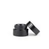 3ml 5ml 10ml Empty Mini Straight Sided Small Round Concentrate Black Glass Jar Container