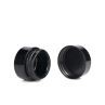 3ml 5ml 10ml Empty Mini Straight Sided Small Round Concentrate Black Glass Jar Container