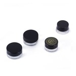 3ml 5ml 7ml Clear Glass Jar With Childproof Lid