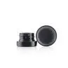 3ml 5ml 7ml Small Empty Childproof Concentrate Black Glass Jar