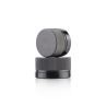 3ml 5ml 7ml Small Empty Childproof Concentrate Black Glass Jar
