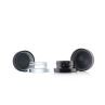 3ml 5ml 7ml Small Empty Childproof Concentrate Black Glass Jar