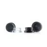 3ml 5ml 7ml Small Empty Childproof Concentrate Black Glass Jar