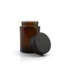 4 Oz Body Lotion Cosmetic Glass Jars With Tamper Evident Lid