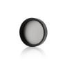 4 Oz Clear CR Glass Jars With Black Childproof Cap