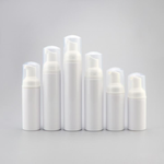 40 50 60 70 80 100 Ml putojančio muilo baltas plastikinis butelis