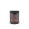 4OZ AMBER CREAM COSMETIC CONTAINERS