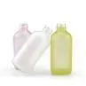 4oz Clear Frosted Boston Round Glass Bottle With Atomizer Pump
