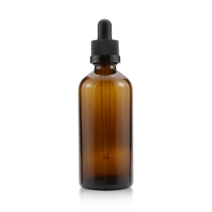 5 10 15 20 30 50 100 Ml Round Amber Essential Oil Glass Bottle With Child Resistant Dropper Cap
