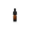 5 10 15 20 30 50 100 Ml Round Amber Essential Oil Glass Bottle With Child Resistant Dropper Cap