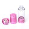 50ml Airless Pump Bottle With Rose Gold Overcaps
