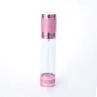 50ml Airless Pump Bottle With Rose Gold Overcaps
