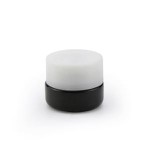 5g Dark Glass Jar With Child Resistant White Cap