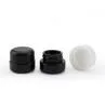 5g Dark Glass Jar With Child Resistant White Cap