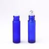 5ml 10ml 15ml Cyinder Shape Cobalt Blue Glass Roller Ball Perfume Bottle