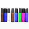 5ml 10ml 15ml Cyinder Shape Cobalt Blue Glass Roller Ball Perfume Bottle