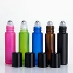 5ml Amber Essential Oil Roll On Bottle