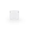6 Ml No Neck Cbd Wax Container No Stick Concentrate Borosilicate Glass Jar With Silicone Cap