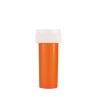 8 Dram Amber Child Resistant Reversible Lid Plastic Vials Jar