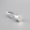 Airless Lotion Cream Spray Bottle With Silver Aluminum Cap